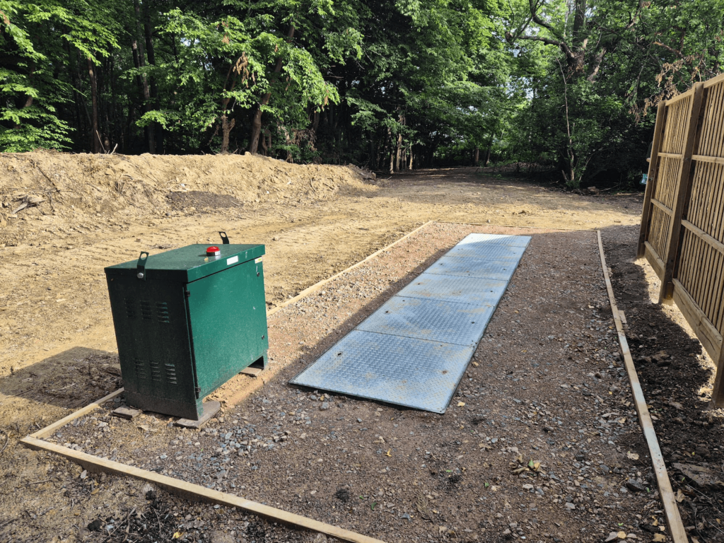 Matrix sewage treatment installation in Crawley